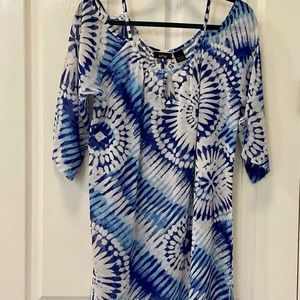 Cold Shoulder Swimsuit Cover Up